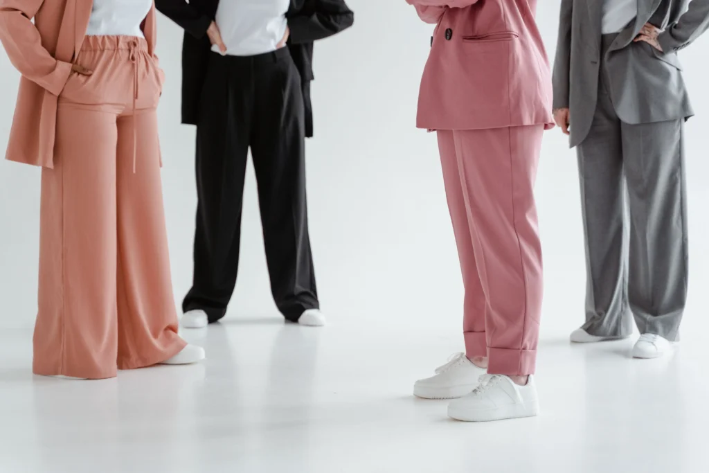 Wide-leg vs cargo trousers for women showing two relaxed trouser styles